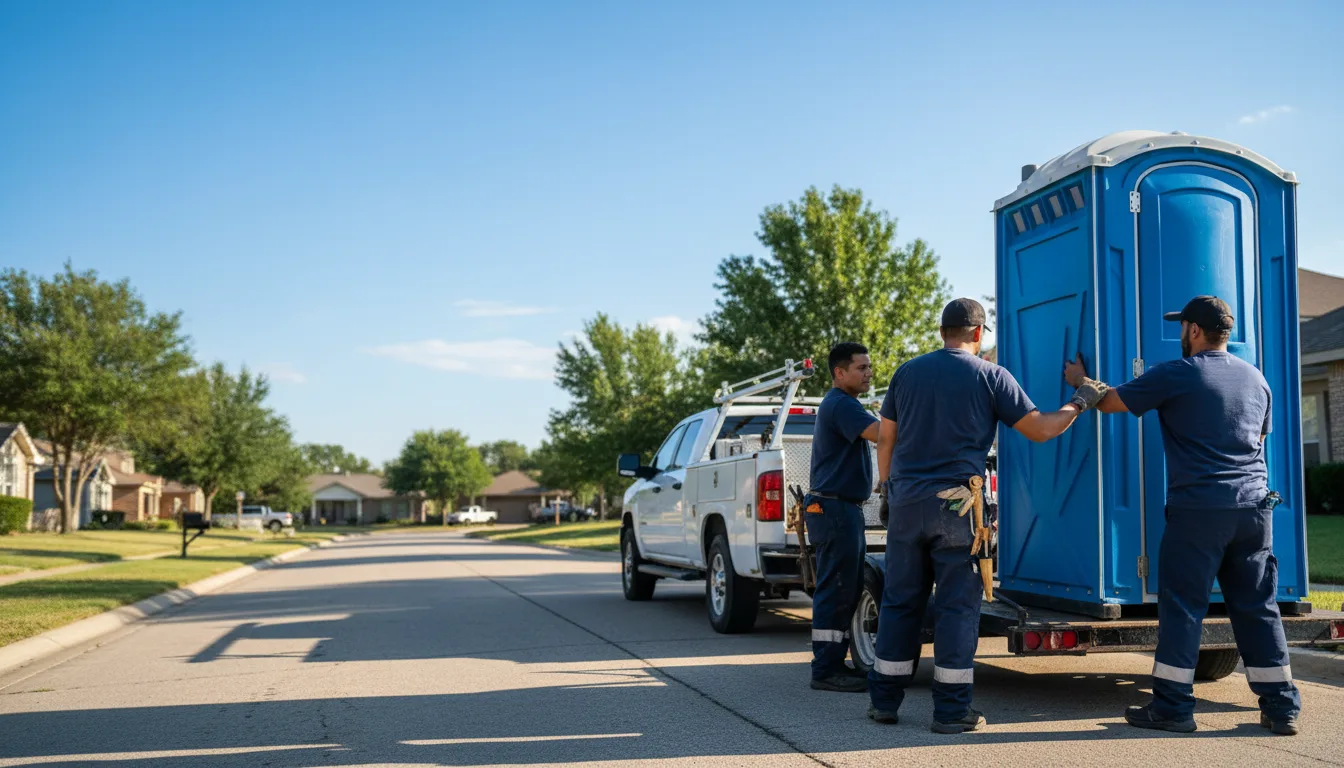 Portable Toilet Rental in Dover, OK near me